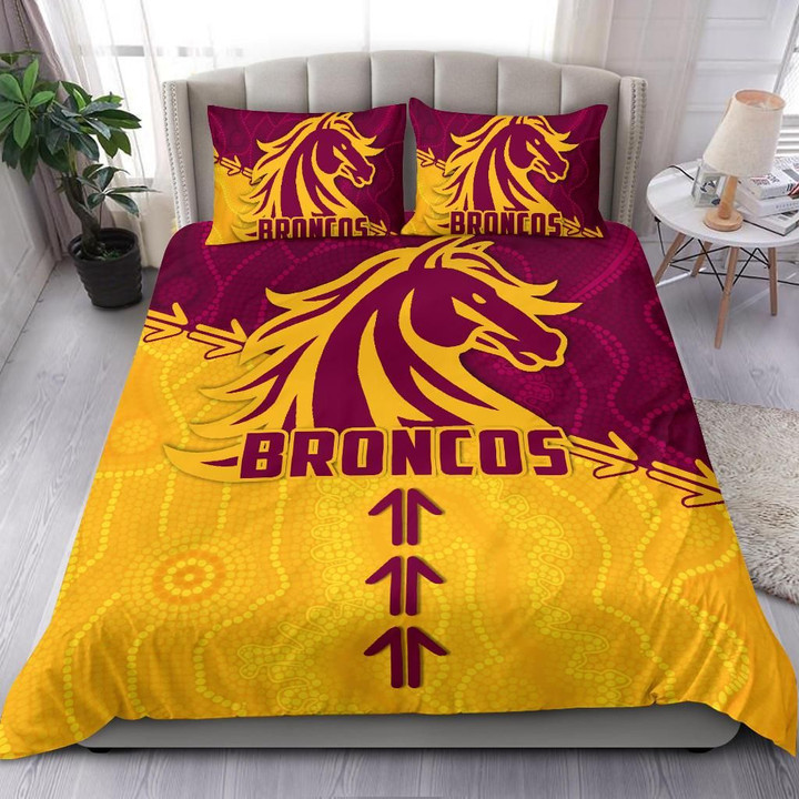 Broncos Bedding Set Brisbane Aboriginal A7