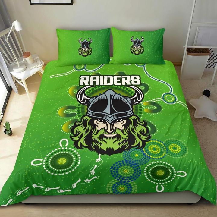 Canberra Raiders Bedding Set Indigenous Country Style A7