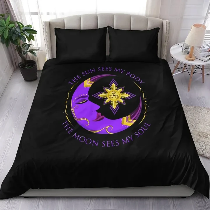 Celticone Wicca Bedding Set - The Moon Sees My Soul - BN21