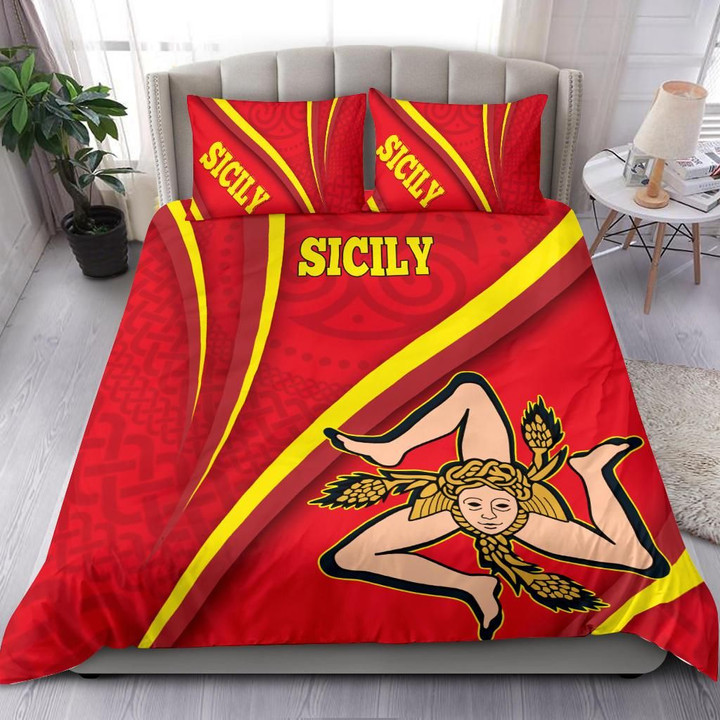 Sicily Bedding Set - Proud To Be Sicilian - BN22