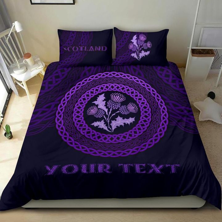 Scotland Celtic Personalised Bedding Set - Celtic Pride - BN15