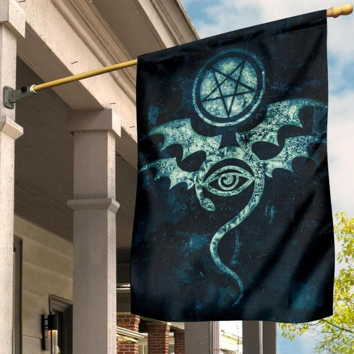 Celtic Wicca Flag - Occult Emblem of Witchcraft - BN21