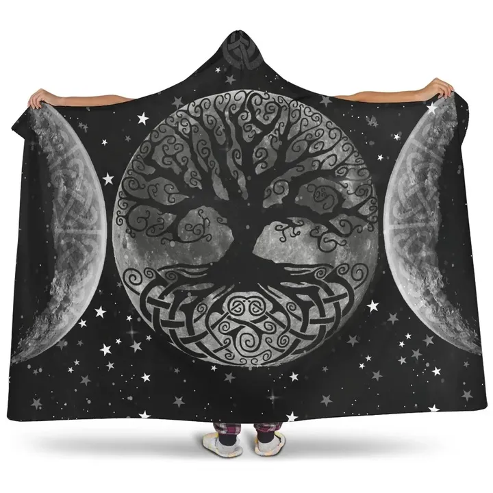Celtic One Wicca Hooded Blanket - BN23