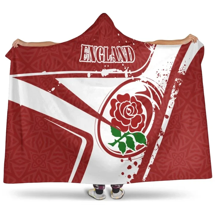England Rugby Hooded Blankets - England Rugby - BN23