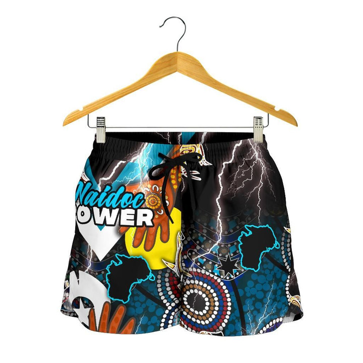 Power Naidoc Week All Over Print Women's Shorts Adelaide Special Version A7