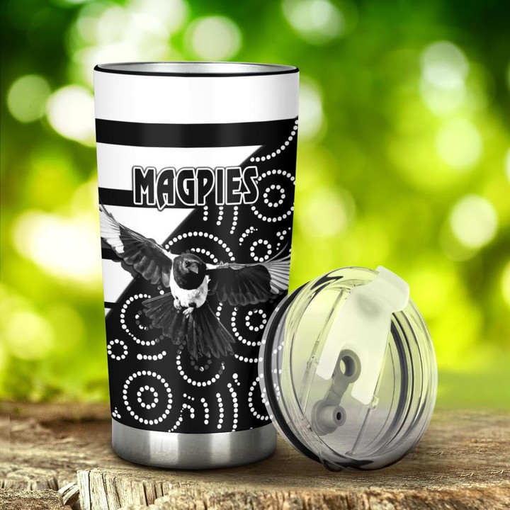 Western Suburbs Magpies Tumbler Simple Indigenous A7