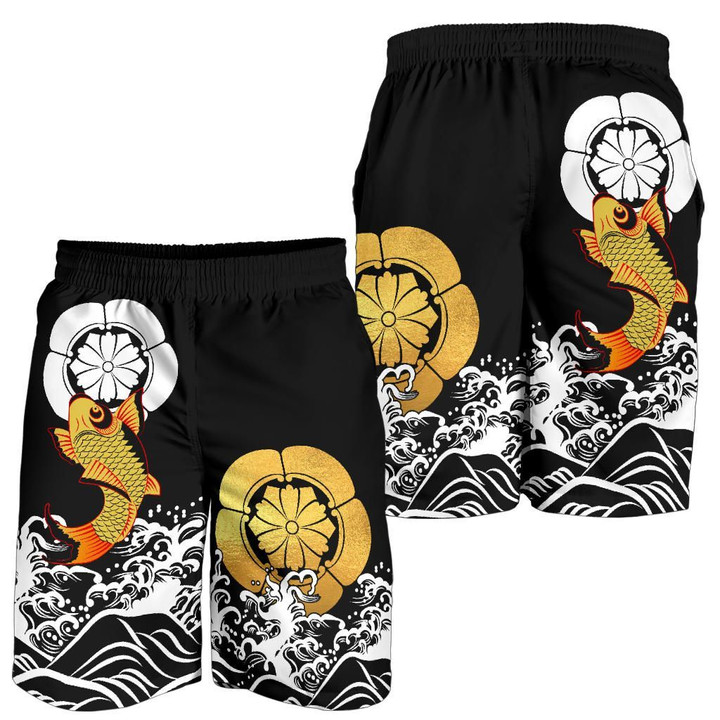 The Golden Koi Fish Shorts