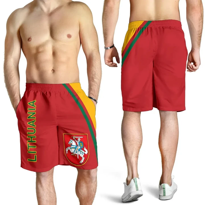 Lithuania Men's Shorts Curve Version