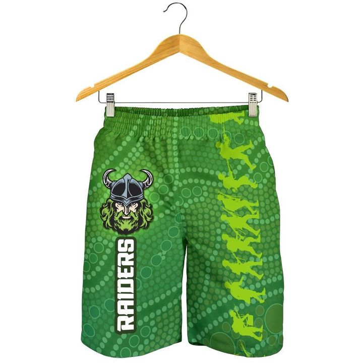 Canberra Raiders Men Shorts Anzac Country Style