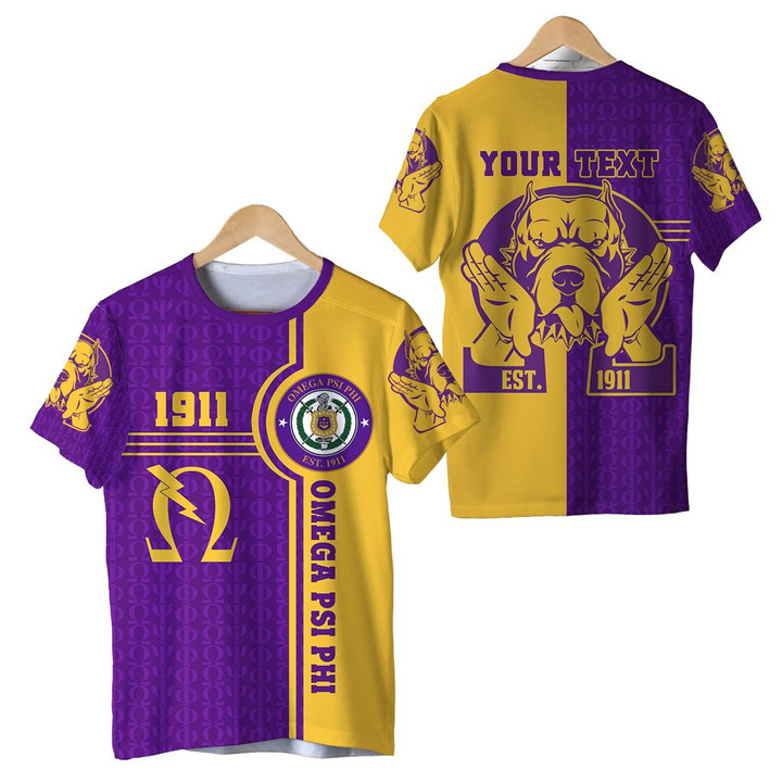 Omega Psi Phi Bull Dogs Sport T-Shirt A31