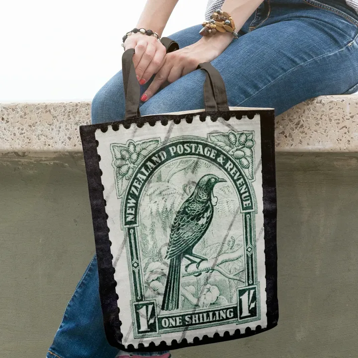 New Zealand Stamp Tote Bag 2