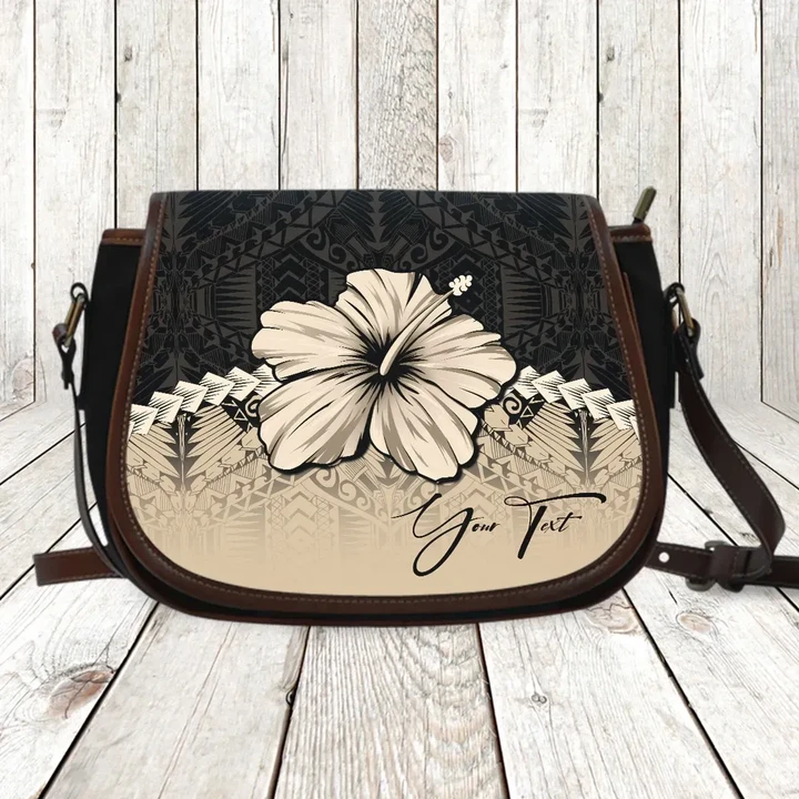 (Custom) Polynesian Saddle Bag Hibiscus Personal Signature