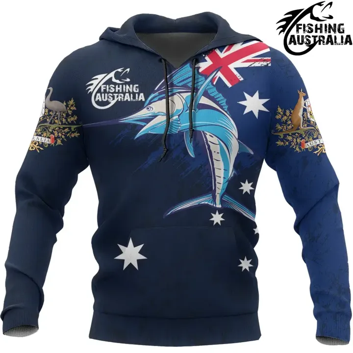 1stTheWorld Australia Fishing Special Hoodie
