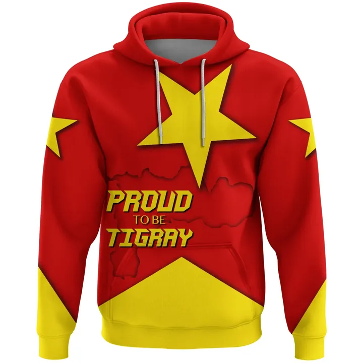 1stTheWorld Hoodie Proud To Be Tigray