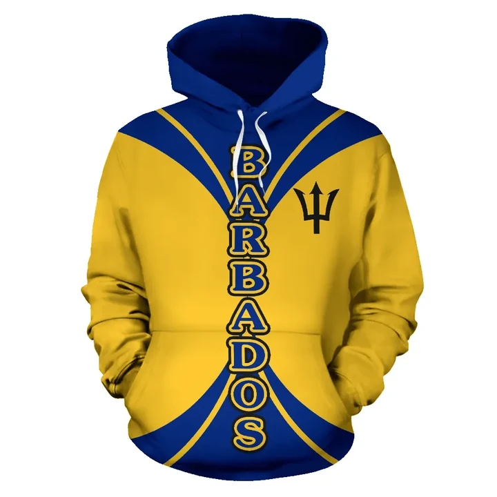 Barbados All Over Hoodie Impact Version