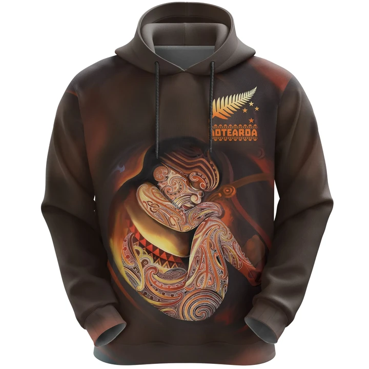 New Zealand Hoodie Maori From The Womb