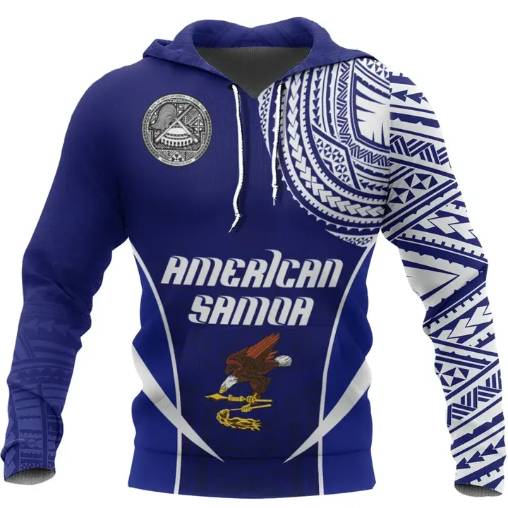 American Samoa Active Special Hoodie