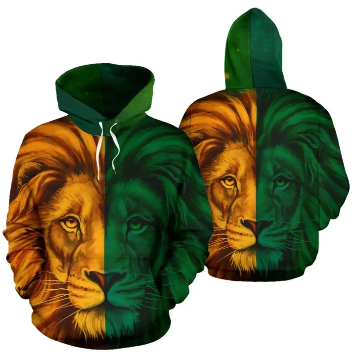 Afirca King Of The Animal Lion Hoodie J5 Gr