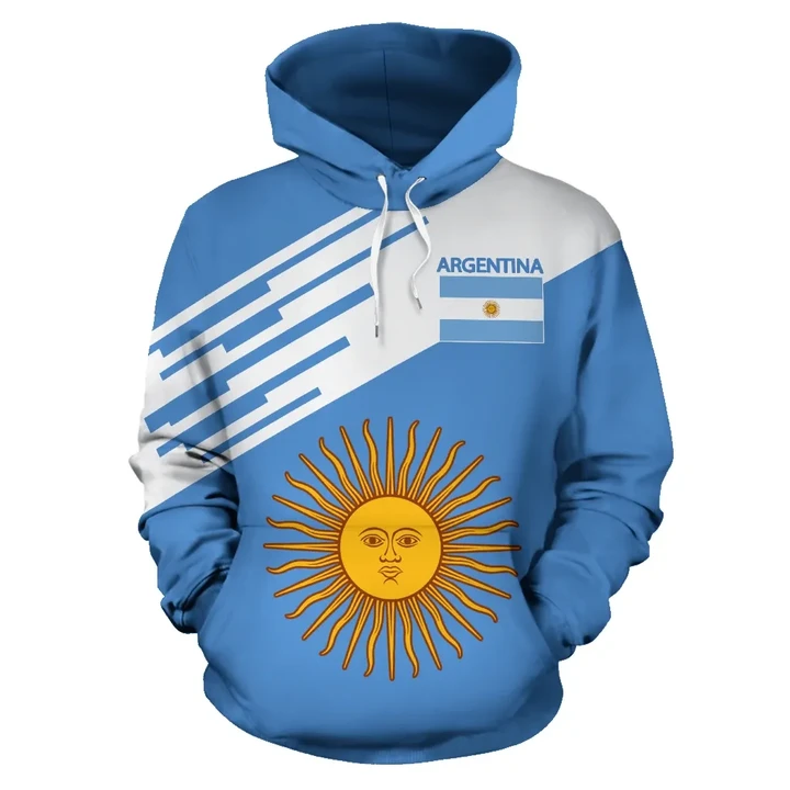 Argentina Hoodie Coat Of Arms