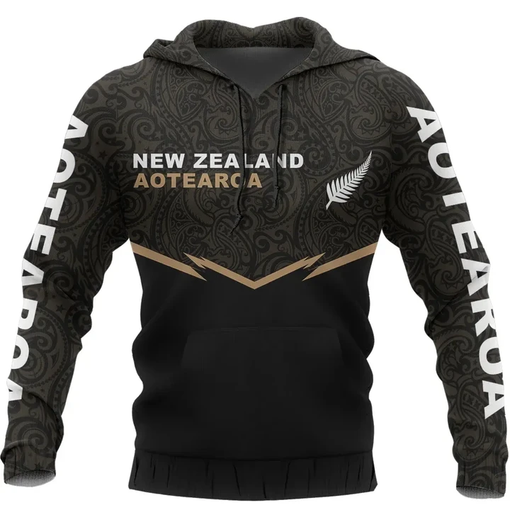 New Zealand Maori Hoodie Energy Style Ver 2.0