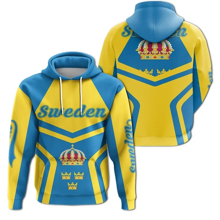 Sweden Coat Of Arms Hoodie My Style