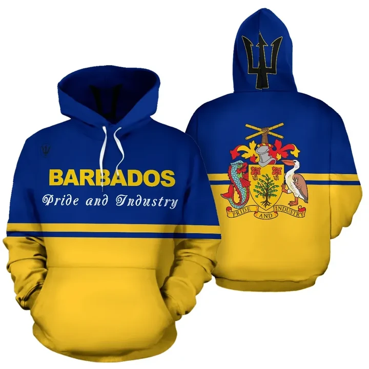 Barbados Hoodie Pride and Industry