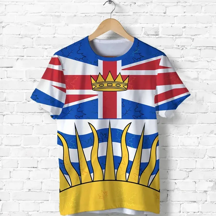 Canada British Columbia T Shirt K4