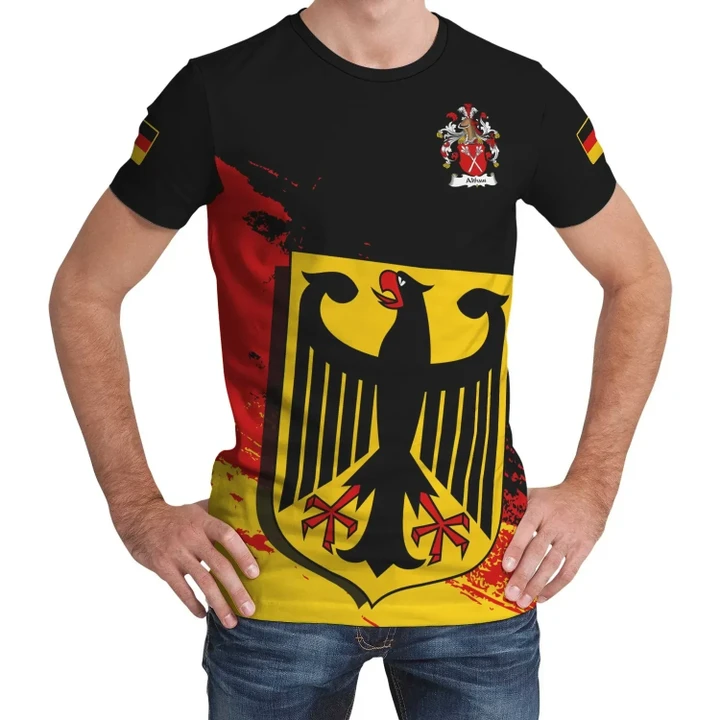 Al aus Germany T-Shirt German Family Crest (Women's/Men's)