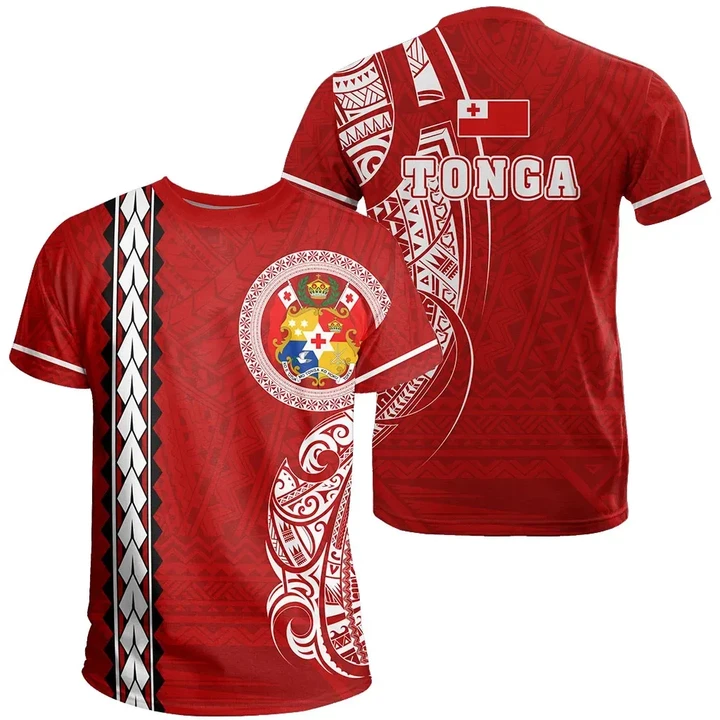 Tonga T-Shirt Polynesian Coat Of Arms