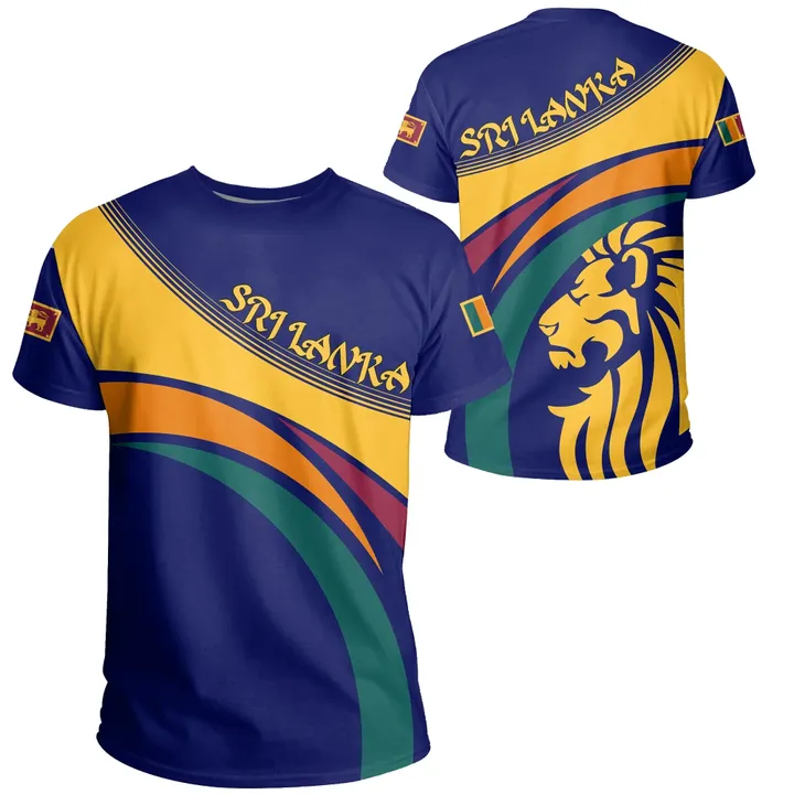 1sttheworld Sri Lanka Lion T-shirt