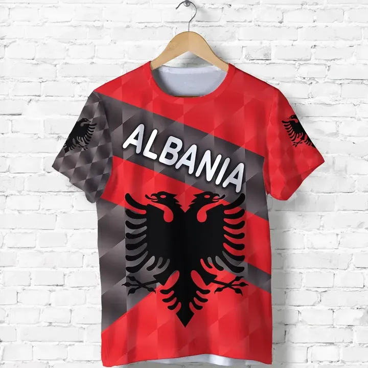 Albania T Shirt Sporty Style
