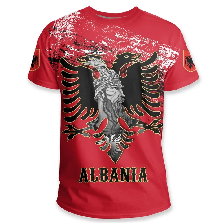 Albania Gjergj Kastrioti T Shirt, Illyrian