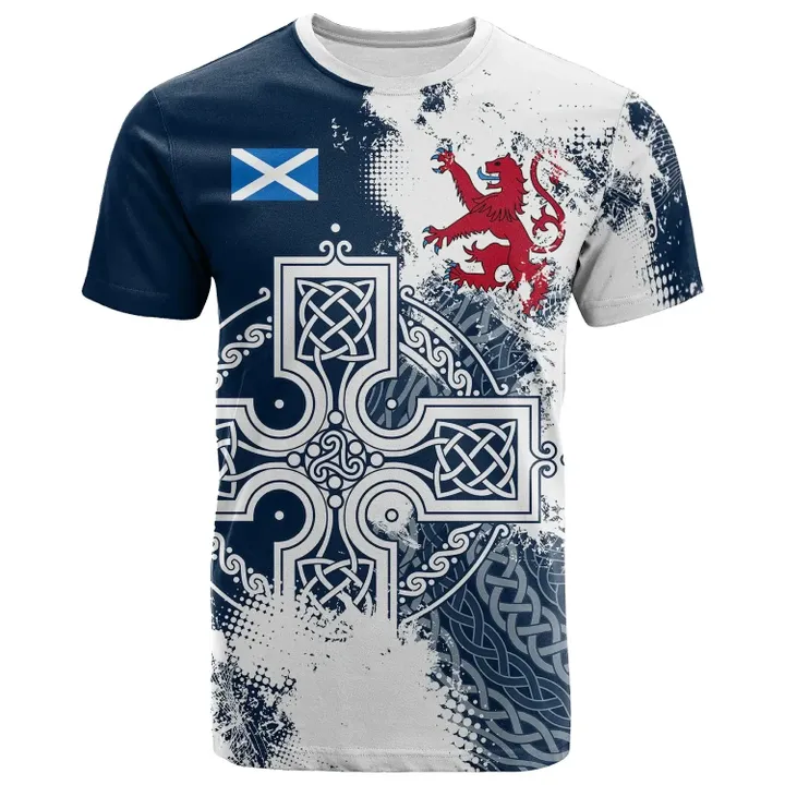 Scotland T-Shirt- Scottish Celtic Cross