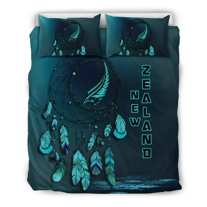 New Zealand Dreamcatcher Blue Bedding Set