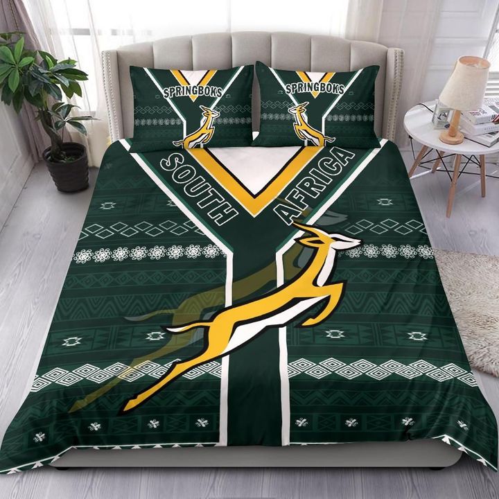 Rugby South Africa Bedding Set Springboks Forever Style