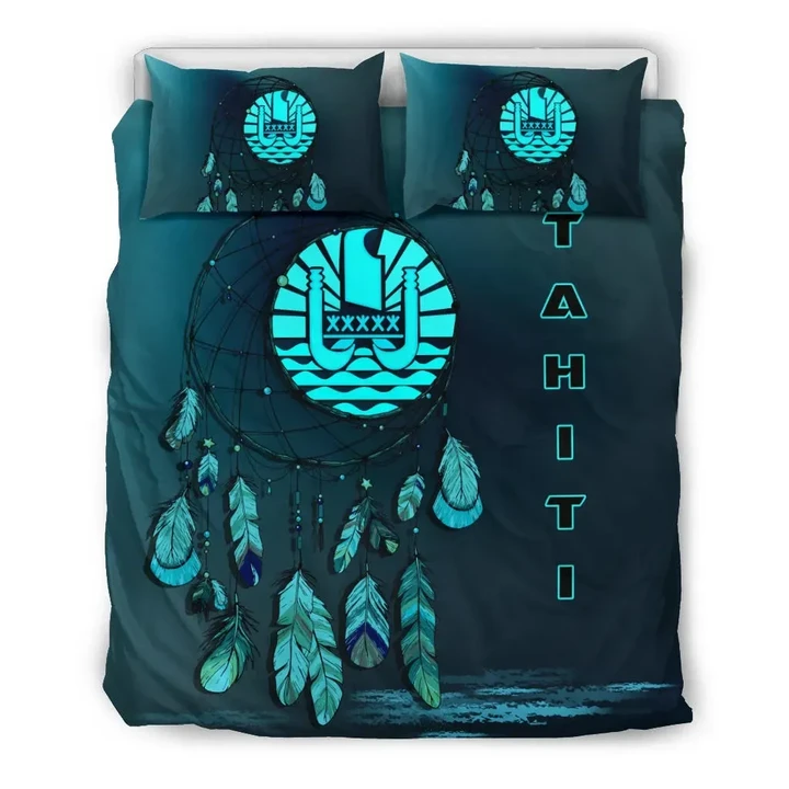 Tahiti Dreamcatcher Blue Bedding Set