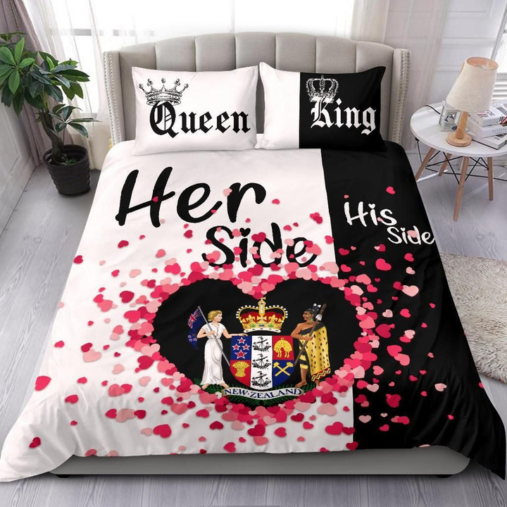 New Zealand Bedding Set Couple King/Queen Her Side/His Side