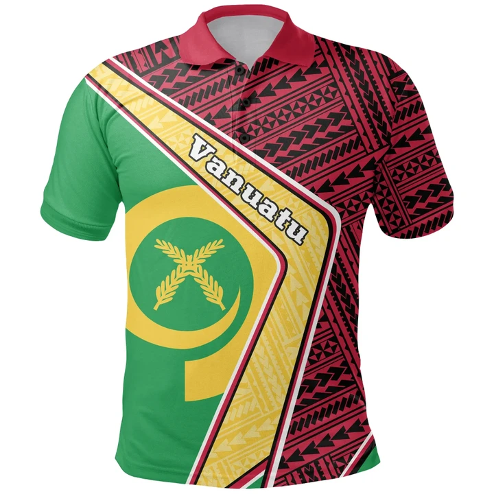 Vanuatu Polo Shirt , Polynesian Coat Of Arms