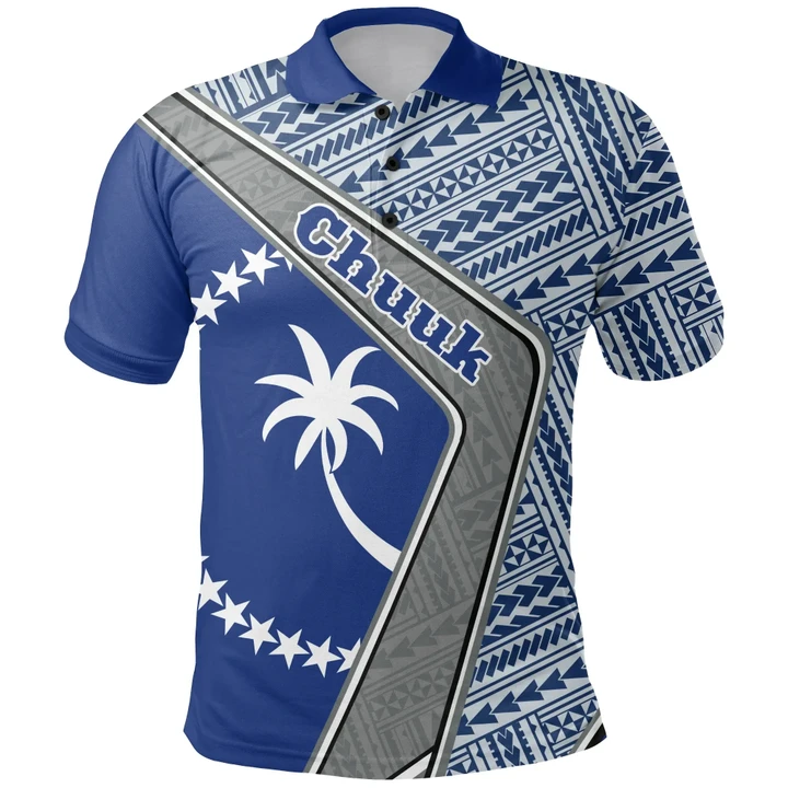 Chuuk Polo Shirt , Polynesian Coat Of Arms