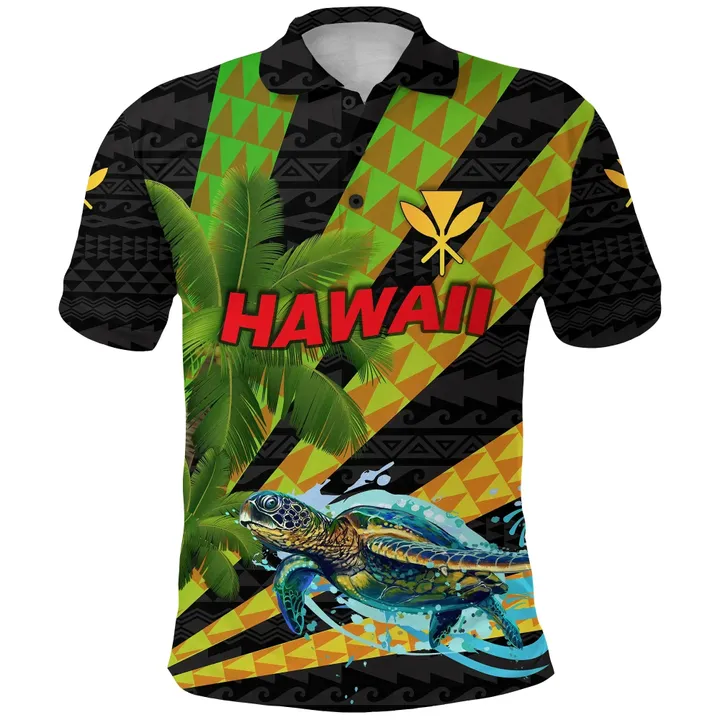 Hawaii Polo Shirt Light Ray Version