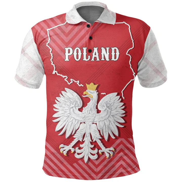 Poland Polo Shirt With Special Map