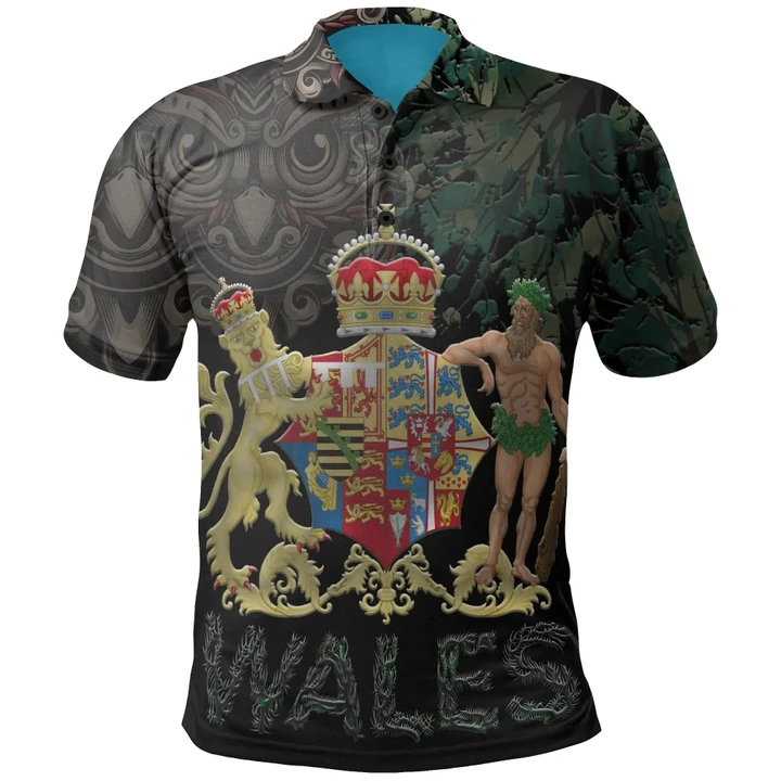 Coat of Arms Polo Shirt , Alexandra of Denmark , Princess of Wales , Celtic Inspired