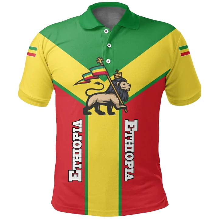 Ethiopia Polo Shirt Rising