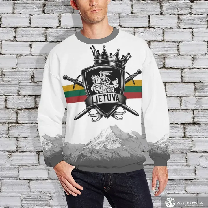 Lithuania Sweatshirt Vytis Vintage