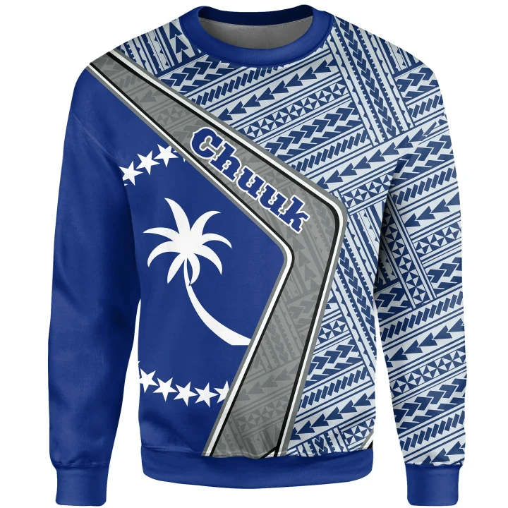 Chuuk Sweatshirt , Polynesian Coat Of Arms