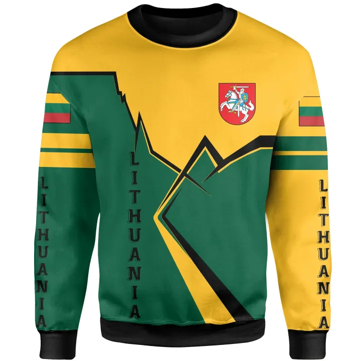Lithuania Sweatshirt Lightning