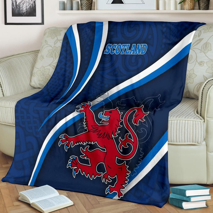 Scotland Celtic Premium Blanket - Proud To Be Scottish