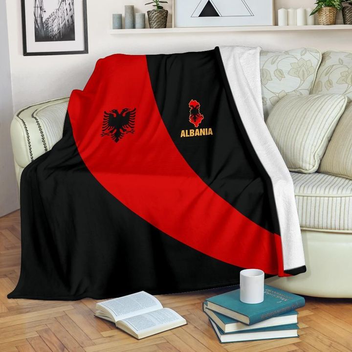 Albania Premium Blanket Special Flag
