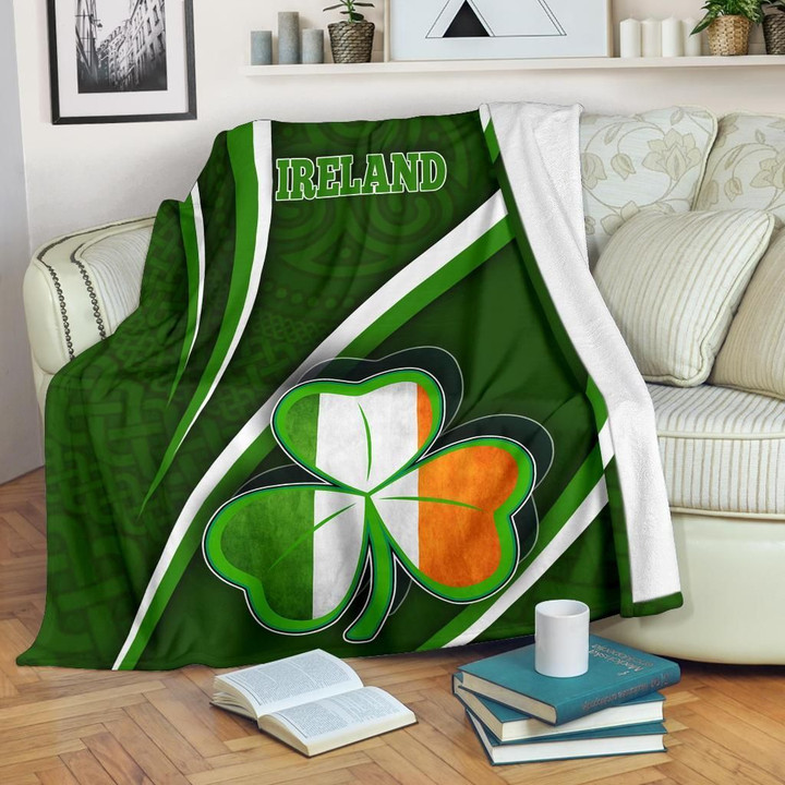 Ireland Celtic Premium Blanket - Proud To Be Irish