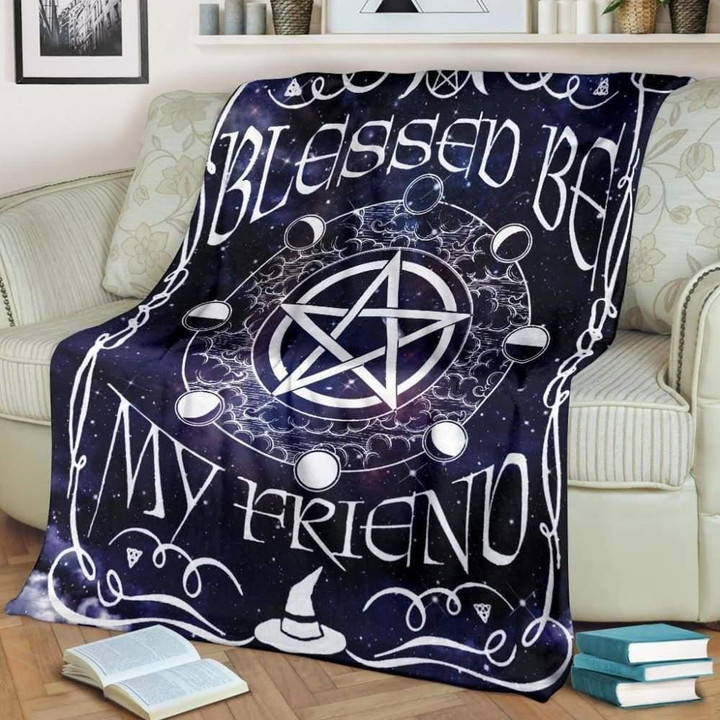 Celtic Blessed Be Wicca Premium Blanket